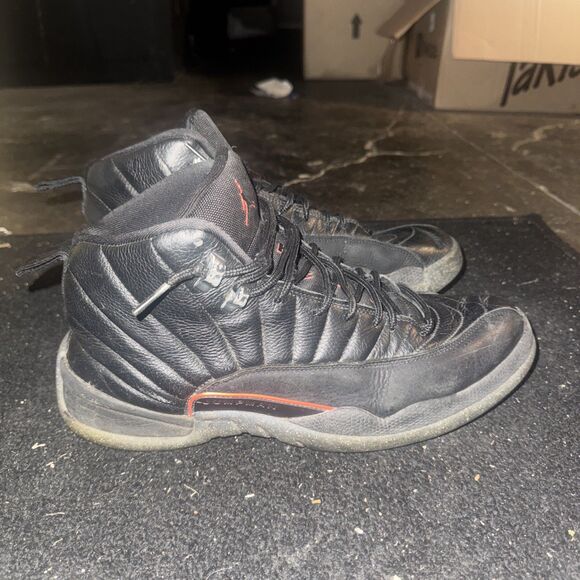Nike Air Jordan 12 Utility Grind Black Crimson Size 13 DC1062-006 - Picture 1 of 7
